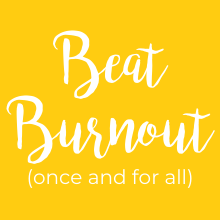 build your support network by attending the beat burnout bootcamp for teachers